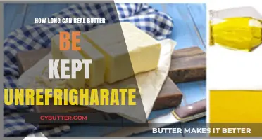 The Shelf Life of Real Butter: A Guide to Safe Storage