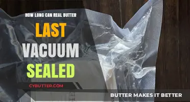 Preserving Freshness: The Shelf Life of Vacuum-Sealed Real Butter