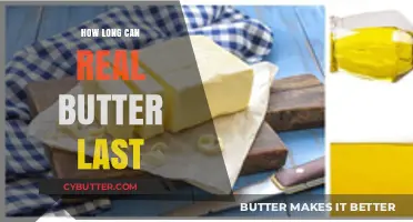 The Shelf Life of Real Butter: A Comprehensive Guide