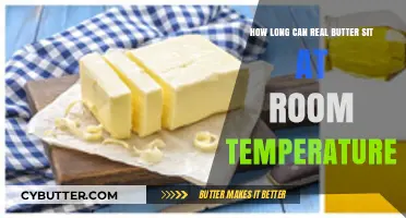 The Shelf Life of Real Butter at Room Temperature