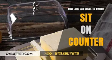 Unsalted Butter Storage: A Guide to Countertop Longevity