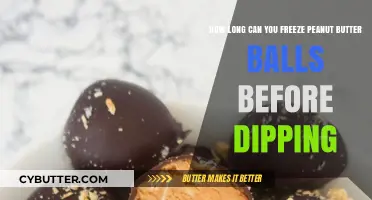 The Ultimate Guide to Freezing Peanut Butter Balls Before Dipping
