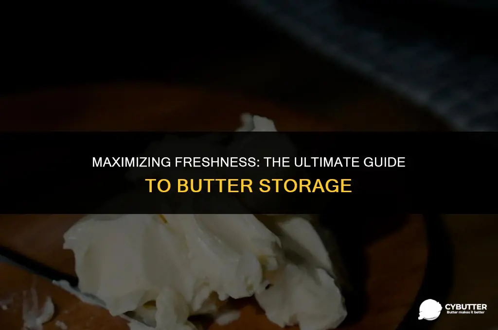 how long can you keep butter in a butter keeper