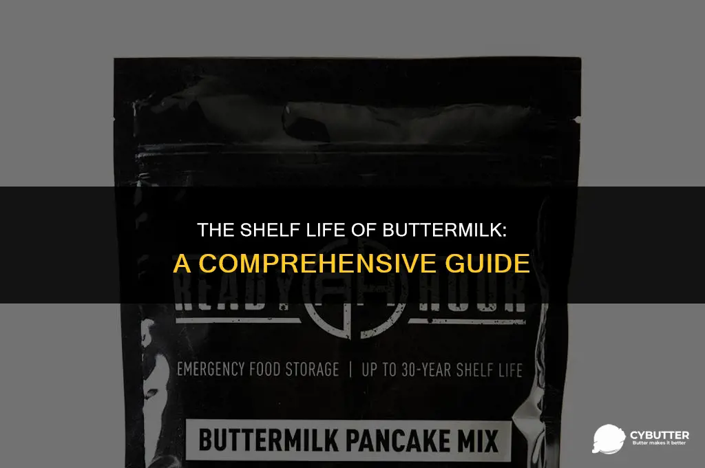 how long can you keep butter milk