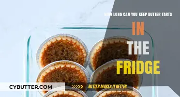 Freshness Guide: How Long Do Butter Tarts Last in the Fridge?