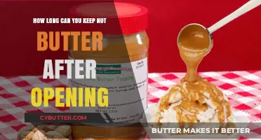 Shelf Life of Nut Butter: How Long Does It Last After Opening?