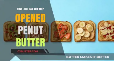The Shelf Life of Open Peanut Butter: A Comprehensive Guide