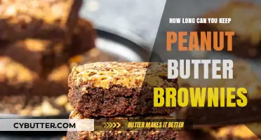 Peanut Butter Brownie Shelf Life: A Comprehensive Guide