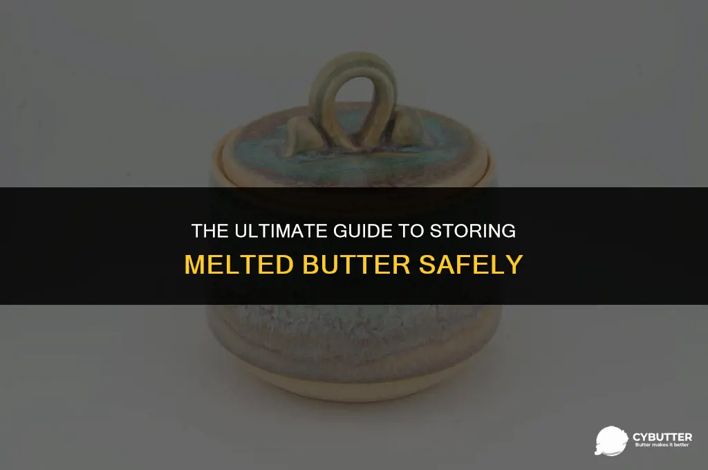 how long can you leave outmelted butter