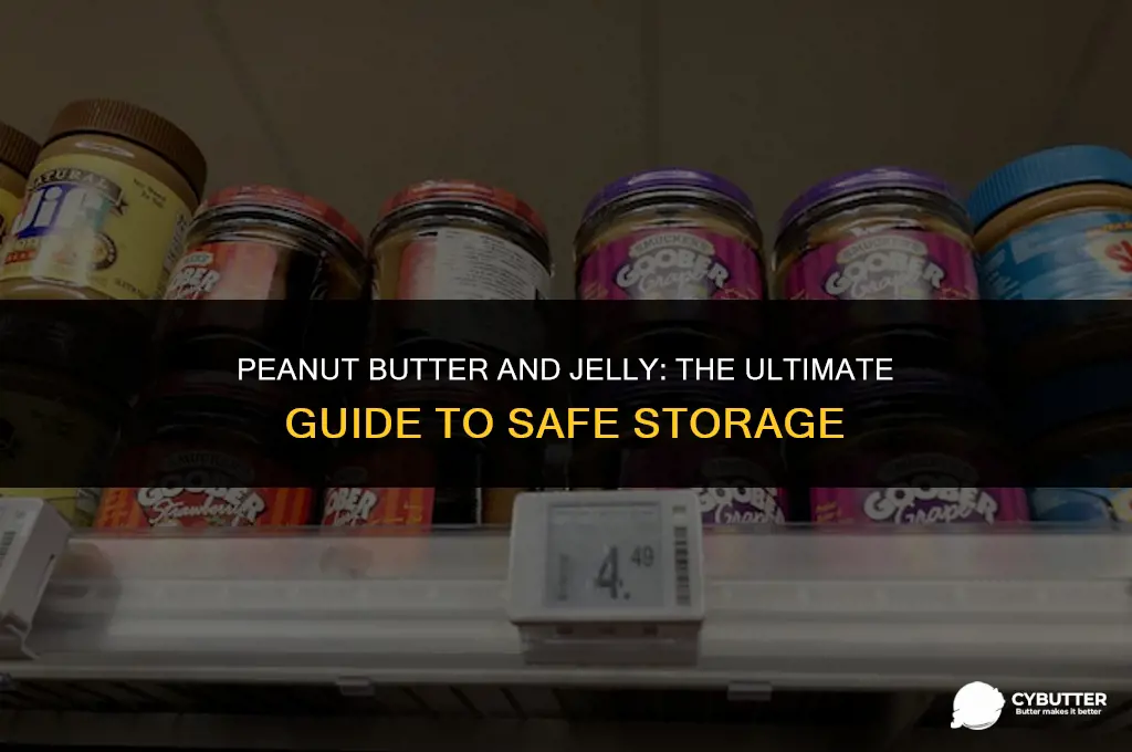 how long can you leave peanut butter and jelly out