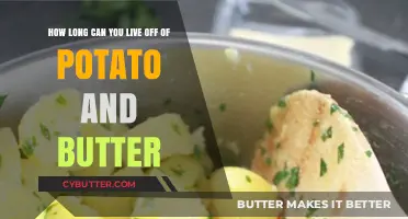 Sustainable Survival: The Surprising Longevity of a Potato and Butter Diet
