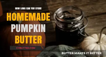 Preserving Autumn's Bounty: The Shelf Life of Homemade Pumpkin Butter