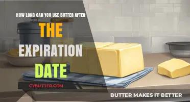 Butter's Shelf Life: How Long Is It Safe to Use After Expiration?