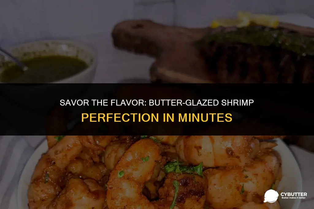 how long cook shrimp in butter
