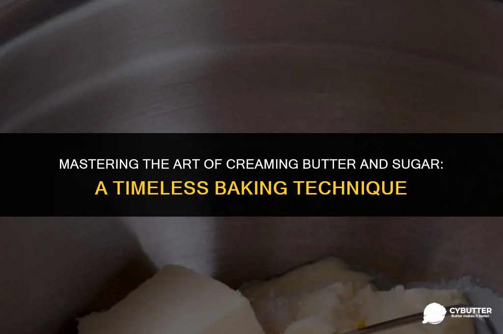 how long cream butter and sugar