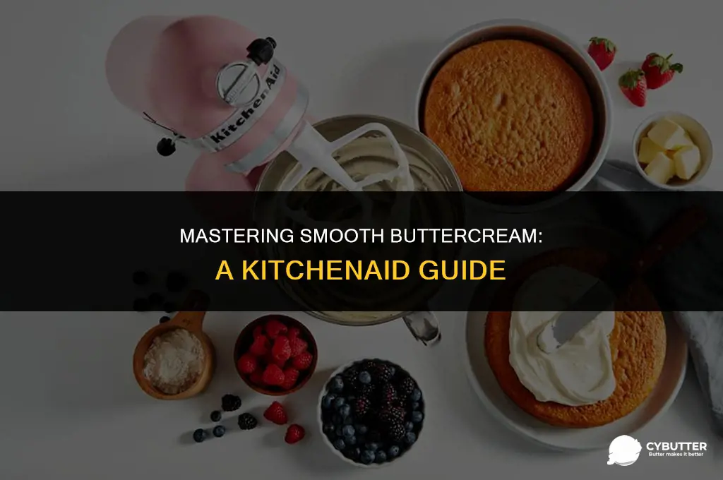 how long cream butter till smooth kitchen aid