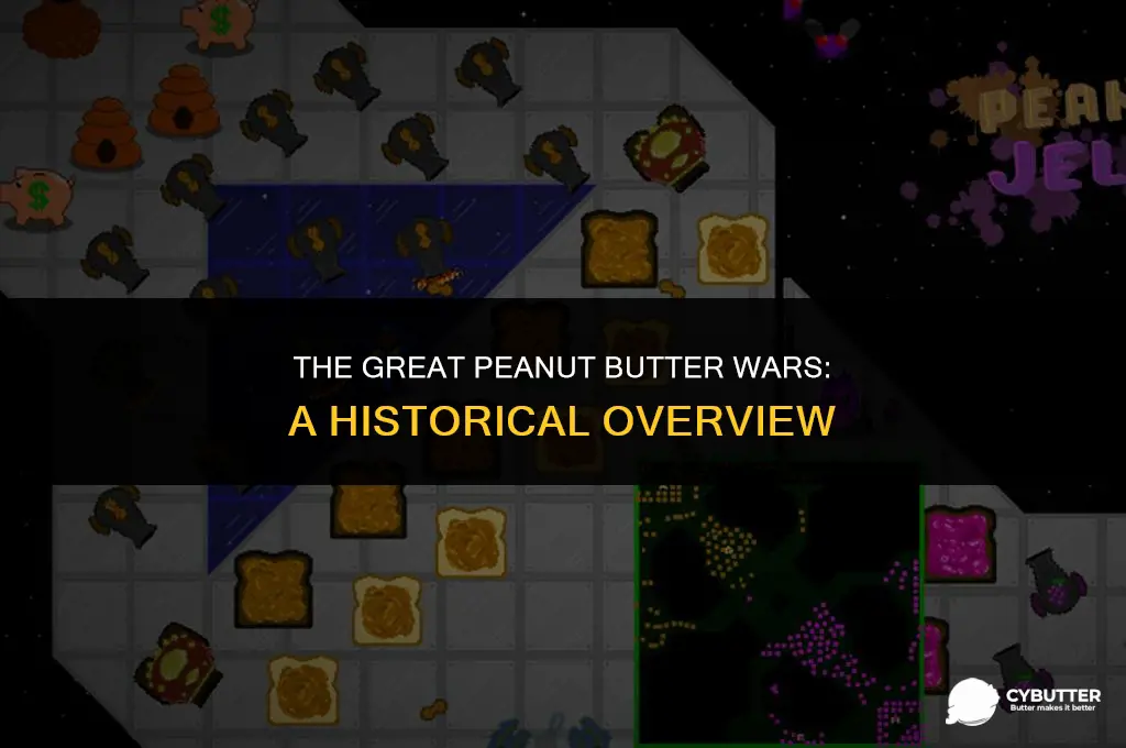 how long did the peanut butter wars last