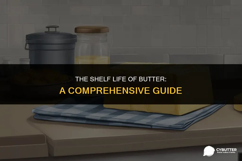 how long dies butter last
