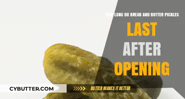 Savoring Crunch: The Shelf Life of Bread and Butter Pickles Post-Opening