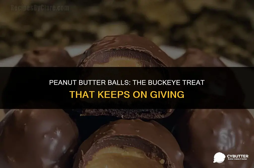 how long do buckeye peanut butter balls last