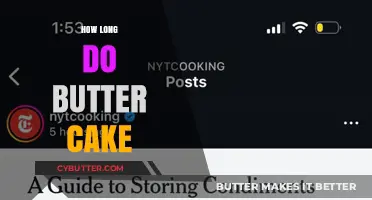 The Shelf Life of Butter Cake: A Comprehensive Guide