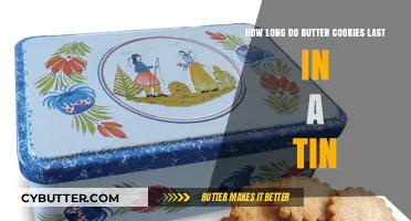 The Shelf Life of Butter Cookies in a Tin: A Comprehensive Guide