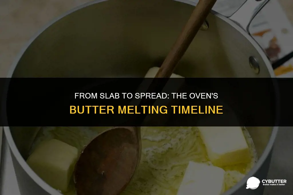 how long do butter take an oven