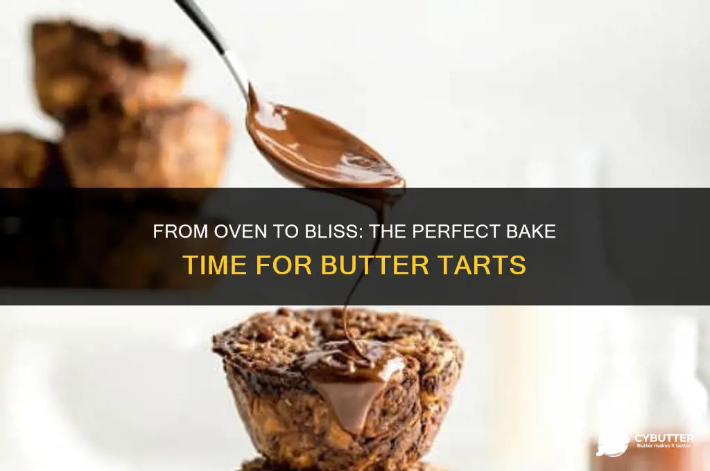 how long do butter tarts take to cook