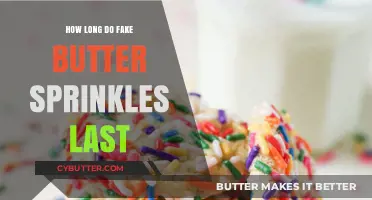 The Shelf Life of Fake Butter Sprinkles: A Comprehensive Guide