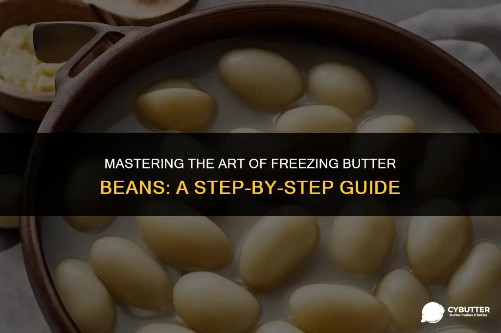 how long do i blance butter beans to freeze