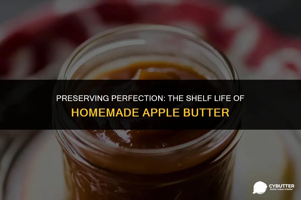 how long do i can apple butter