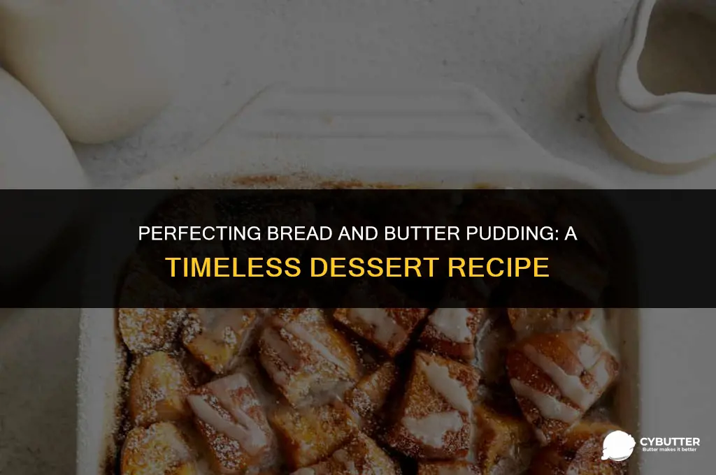 how long do i cook bread and butter pudding