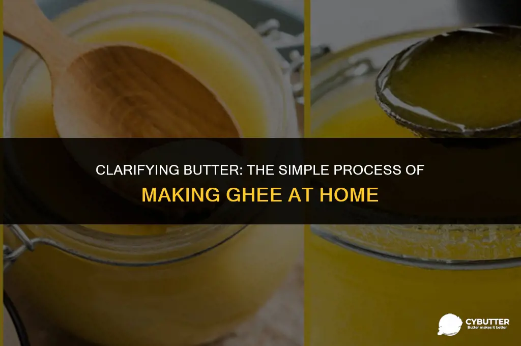 how long do i cook butter to make ghee