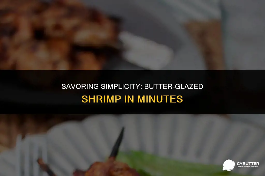 how long do i cook shrimp in butter