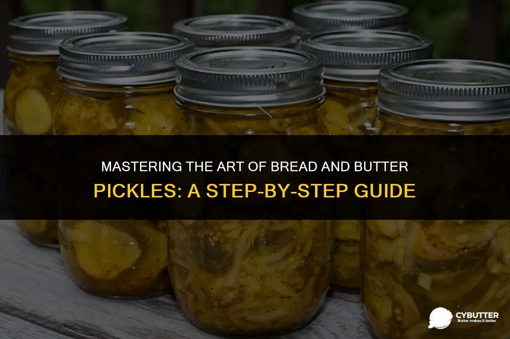 how long do i process bread and butter pickles