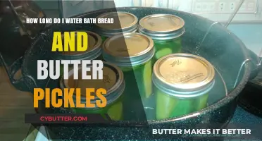 Perfecting the Crunch: Water Bath Canning for Bread and Butter Pickles