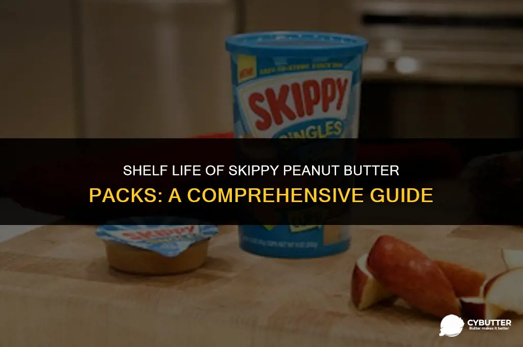 how long do little packs of skippy peanut butter last