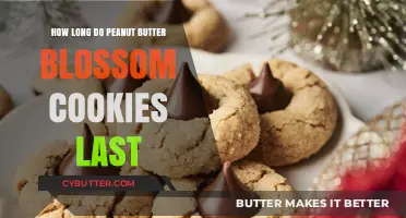 Peanut Butter Blossom Cookies: Shelf Life and Storage Tips