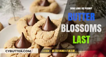 Peanut Butter Blossoms: A Guide to Their Shelf Life and Storage Tips