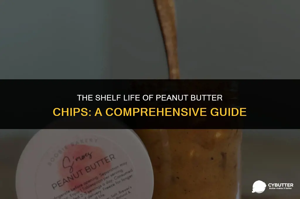 how long do peanut butter chips last