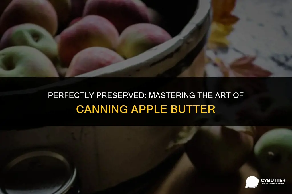 how long do you boil apple butter when canning