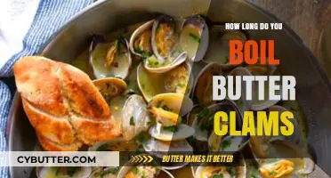 Perfectly Cooked Butter Clams: A Simple Guide to Boiling Time
