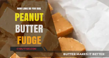 Perfect Peanut Butter Fudge: Mastering the Boiling Time