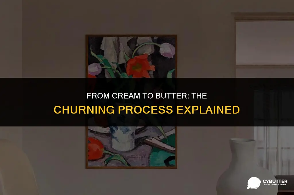 how long do you churn butter