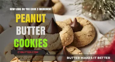 Quick and Easy: Peanut Butter Cookies in Just 3 Ingredients!