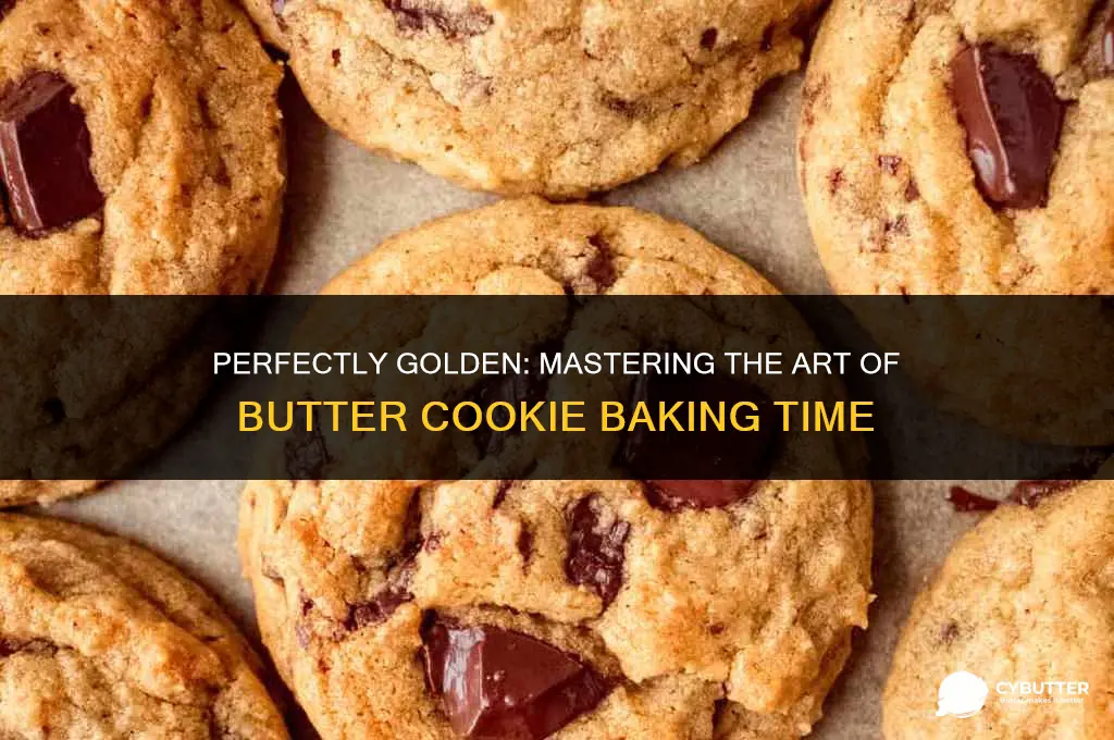 how long do you cook butter cookies