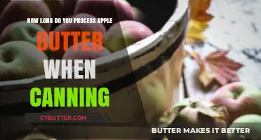 Canning Apple Butter: The Ultimate Guide to Perfect Processing Times
