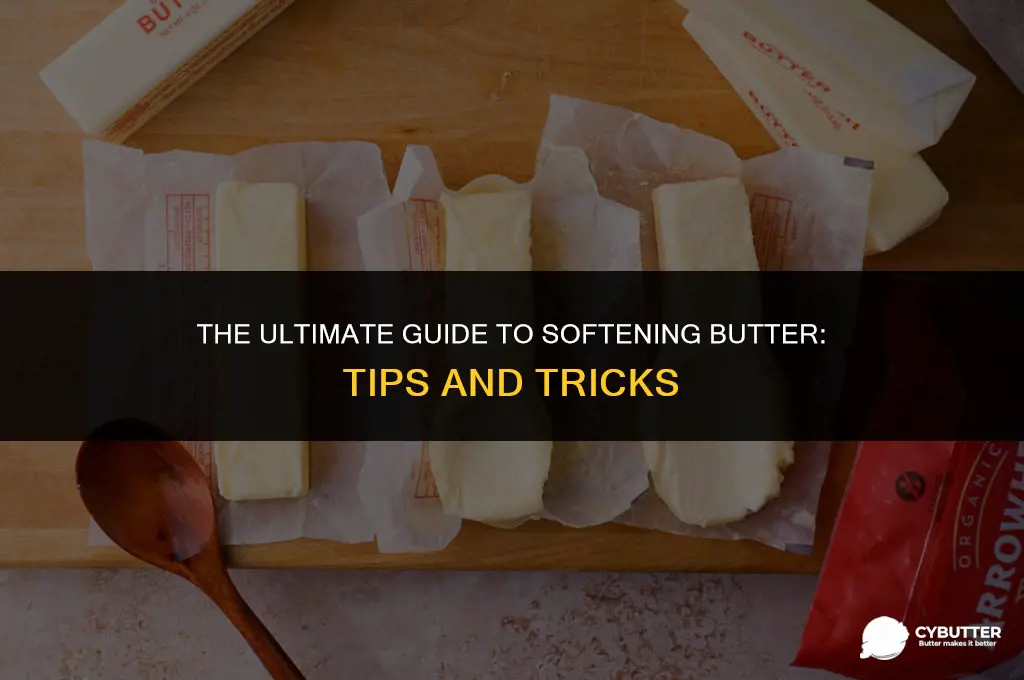 how long do you soften butter