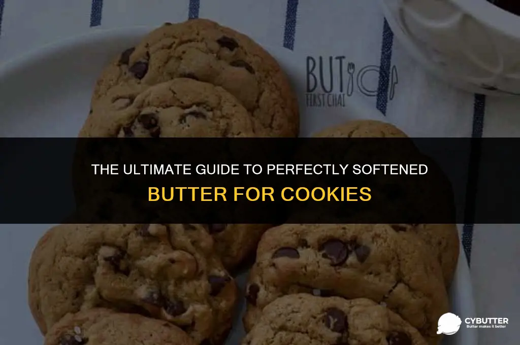 how long do you wait for butter to aoften cookies