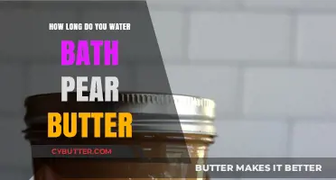 Perfect Pear Butter: Mastering the Water Bath Technique